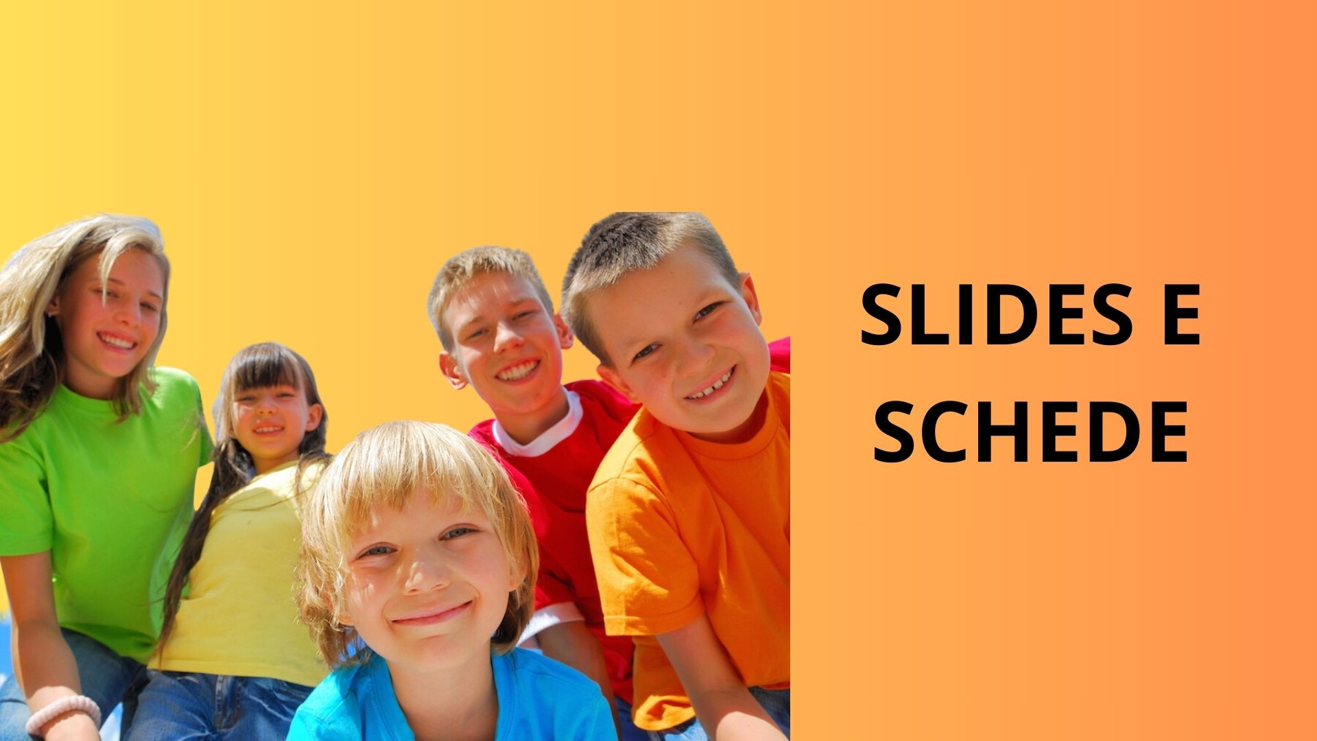 Slides e Schede